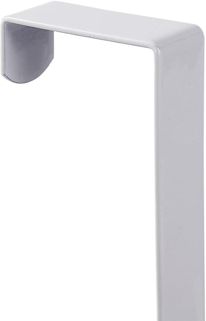 Encozy Over The Door Hooks,Coat Rack for Hanging Clothes Hat Towel (Heavy Duty White 2pcs)