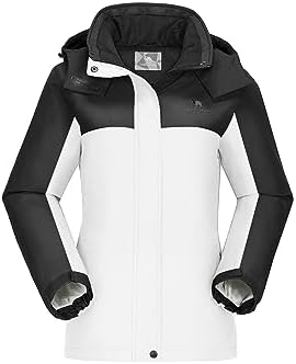 CAMEL CROWN Women's Ski Jacket Winter Snow Coat Waterproof Female Jackets