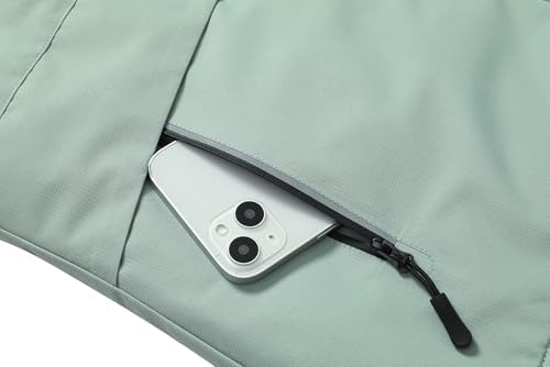 MOERDENG Women's Waterproof Winter Coat Softshell Hiking Jacket