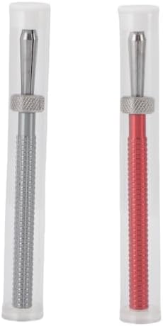 Jiawu Pin Vise Hand Drill, Compact Metal Construction Manual Jewelry Drill, Craft Tool with Portable Storage Case for Metal Wood Jewelry Plastic Resin Watch Repair