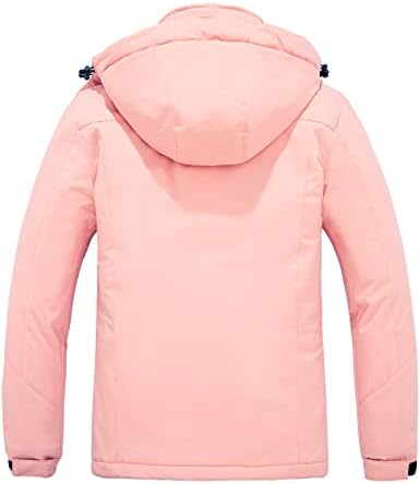 Women's Waterproof Ski Jacket Warm Winter Coat Fleece Snowboarding