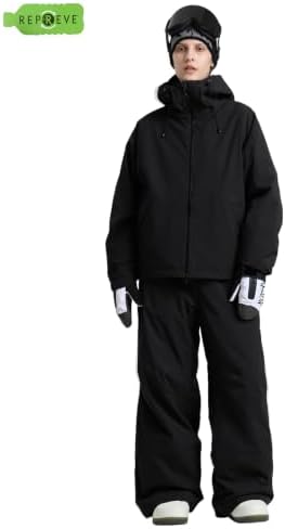 GSOU SNOW Womens Snowboard Jacket Baggy Ski Jacket Waterproof Snow Coat