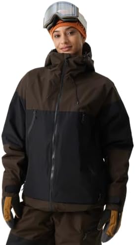 GSOU SNOW Snowboard Jacket Womens Men Baggy Ski Jacket Waterproof Insulated