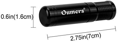 Oumers Tubeless Bike Tire Repair Tool Kit, Bike Tire Punctures with 5PCS Bacon Strips Plus Insertion Tool Tire Repair Fork Reamer