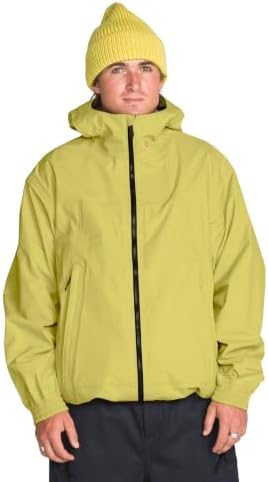 Volcom Men's Arthur Longo 20k 3l Snowboard Jacket - 2-layer Shell, Zip Tech®, Breathable Lining