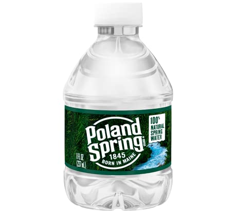 Poland Spring Water Bottles 24 Pack - 小さなミニボトル - Poland Spring 8オンス ボトルウォーター