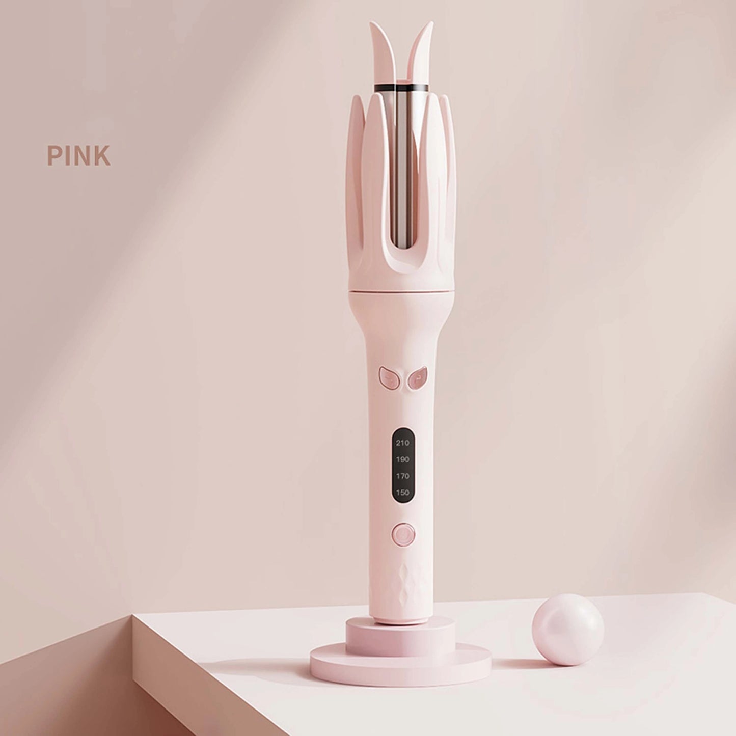Automatic Hair Curler, 28mm Barrel, 4 Temperature Modes, Negative Ion Generator, Smart Timer And Sensor, Auto Off For Safety