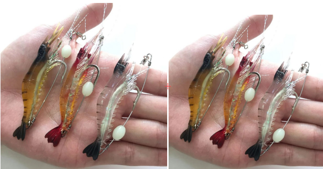 Realistic Soft Lure with Hook - Imitation Shrimp Bait