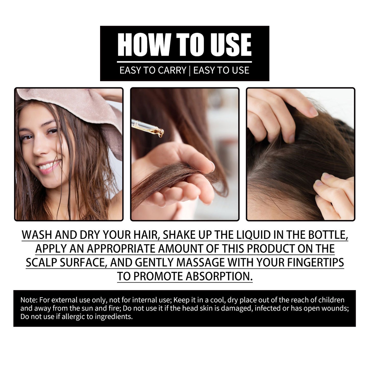 RESEARCH Liquid Biotin & Collagen Hair Growth Drops  - Biotin And Liquid Collagen Supplement For Men & Women - Glowing Skin Support, Healthy Hair & Nail Growth