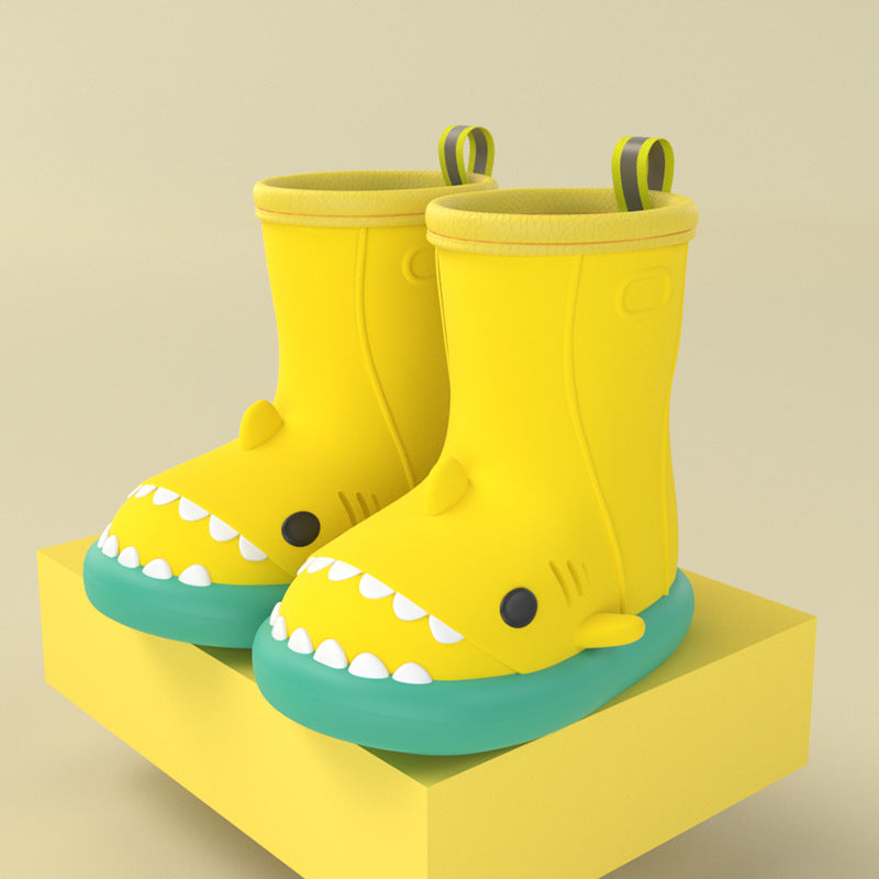 Shark Kids Rain Boots for Outdoor Fun