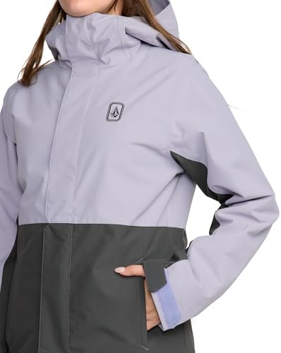 Volcom Women's Bolt Insulated Snowboard Jacket – 10k Waterproof, Eqs Fit, Zip Tech®