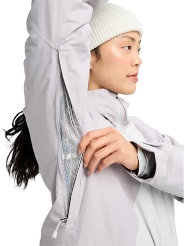 Burton Women’s Reserve 2-Layer Insulated Jacket – Waterproof Winter Snowboard Jacket with Helmet Compatible Hood