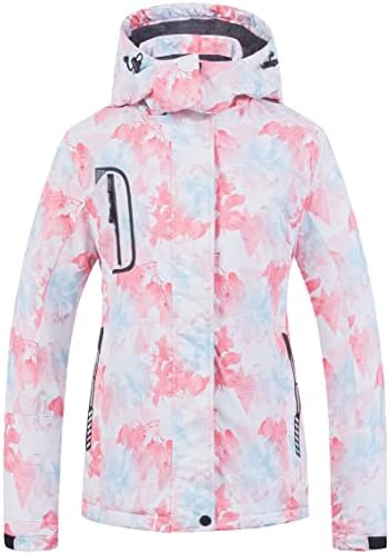 Women's Mountain Waterproof Ski Jacket Windproof Snowboarding Jacket Warm Winter Coat Raincoat