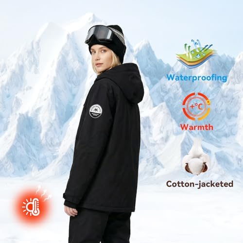 Women's Ski Jacket Windbreaker Insulated Snowboarding Jacket