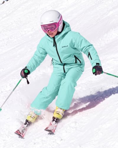 Stelle Girl's Waterproof Windproof Warm Ski Jacket 5-15 Y