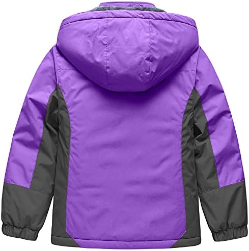 Girl's Waterproof Ski Jacket Warm Winter Snow Coat Windproof Snowboarding Rain Jacket