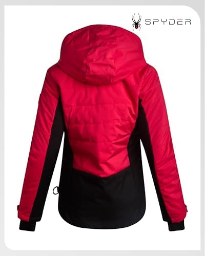 Spyder Womens 3 in 1 Ski Jacket - Waterproof Winter Coat with Puffer Liner