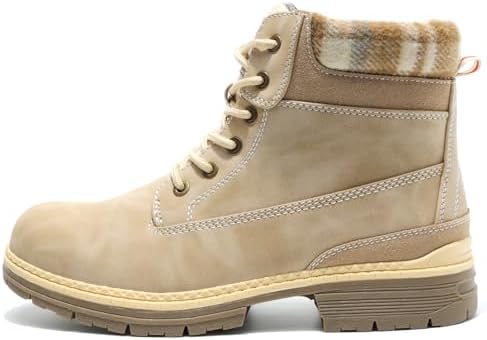 COTTIMO Women's Waterproof Hiking Snow Winter Boots