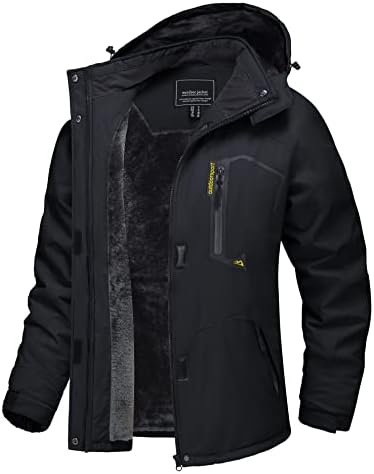 TACVASEN Women's Winter Coats Waterproof Snow Ski Jacket Warm Fleece