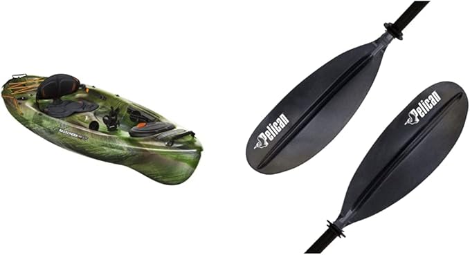 Pelican Sit-on-top Fishing Kayak Kayak 10 Feet Lightweight one Person Kayak Perfect for Fishing