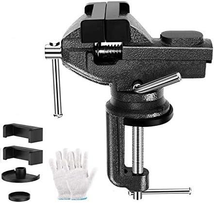 MYTEC Home Vise Clamp-On Vise, 3.0" black