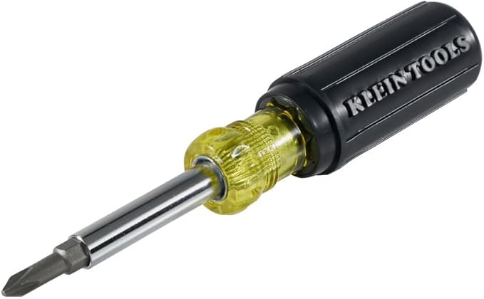 Electrical Tester Kit with AC/DC Voltage Tester, Receptacle Tester and 5-in-1 Screwdriver/Nut Driver, 3-Piece