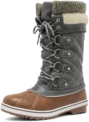 DREAM PAIRS Women's Waterproof Winter Snow Boots
