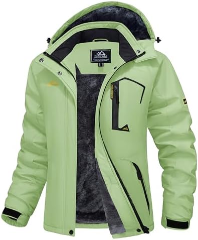 MAGCOMSEN Winter Coats for Women Ski Jackets Snow Waterproof Warm Rain Coat