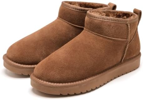 Project Cloud 100% Genuine Leather Womens Boots Ankle Boots for Women Shoes