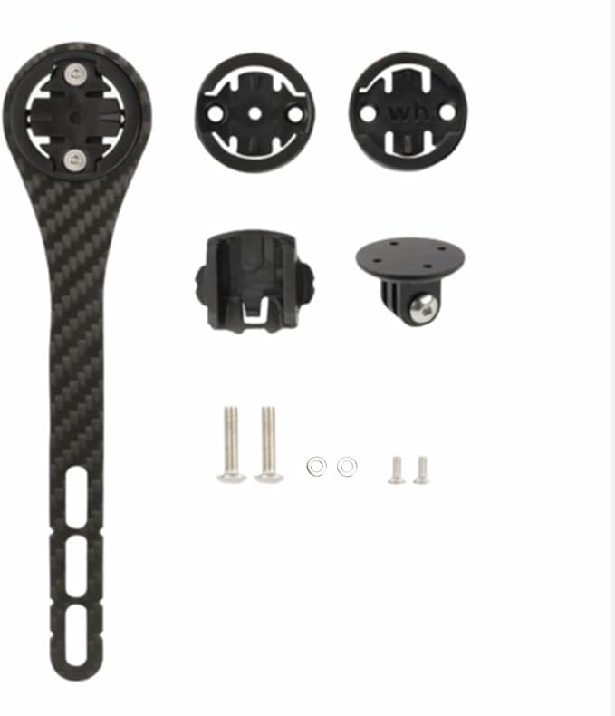 Bike Computer Mount – Out Front Extension Holder for Garmin, for Wahoo, for Bryton, for Cateye, Lightweight Cycling Accessory for Road Mountain Bikes