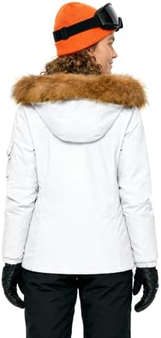 Wantdo Womens Ski Jacket Waterproof Winter coat Snowboard Jacket Snow Parka