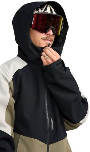 Volcom Men's Brighton Hooded Snowboard Ski Winter Jacket