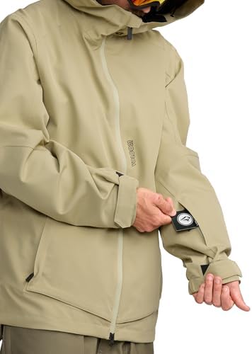 Volcom Men's Brighton Hooded Snowboard Ski Winter Jacket
