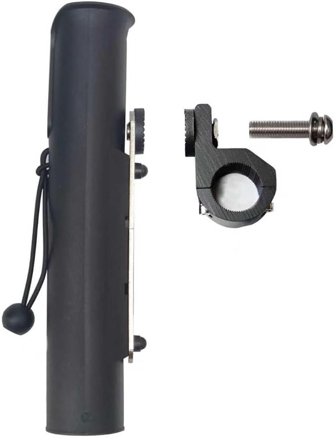 Adjustable Pole Mount Fishing Rod Holder for Bike, Fishing Chair – Garden Carts – ATVS – Boats – T-Top – Yachts