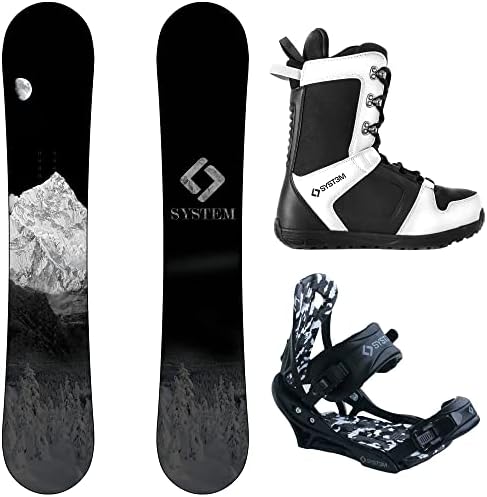 System MTN and APX Complete Men's Snowboard Package