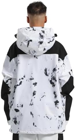 GSOU SNOW Mens Snowboard Jacket Snowboarding Ski Jacket Pullover Waterproof