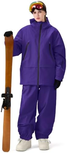 Oymyakon Womens Ski Suit Waterproof Snow Suits Snowboard Jacket and Pants Set Baggy Winter Insulated Snowsuit Coats
