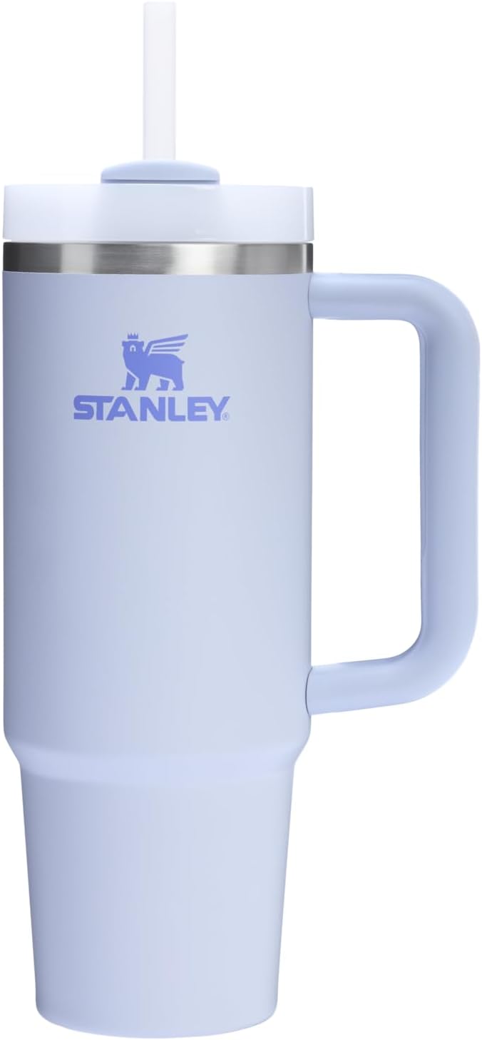 STANLEY スタンレー クエンチャー H2.0 タンブラー ハンドル＆ストロー付き 30oz | Flowstate 3ポジションリッド | 車のカップホルダー対応 | 保冷保温 ステンレス製カップ | BPAフリー | デュードロップ