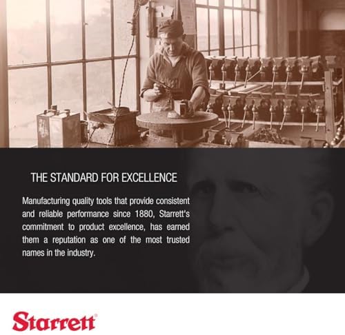 Starrett Toolmakers Parallel Clamp - Ideal for Holding Work in Tapping and Drilling - 2-3/4" Capacity, 1-25/32" Throat Depth, Hardened Steel, Nice Finish - 161D