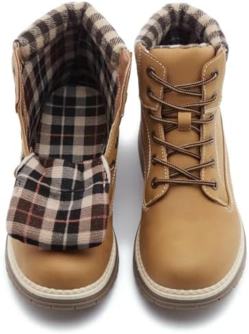 COTTIMO Womens Snow Hiking Winter Boots Casual Fur Lined Fashion Boots