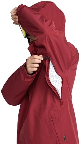 Volcom Men's Dua Gore-tex Insulated Snowboard Jacket – Waterproof Snow Jacket With Zip Tech