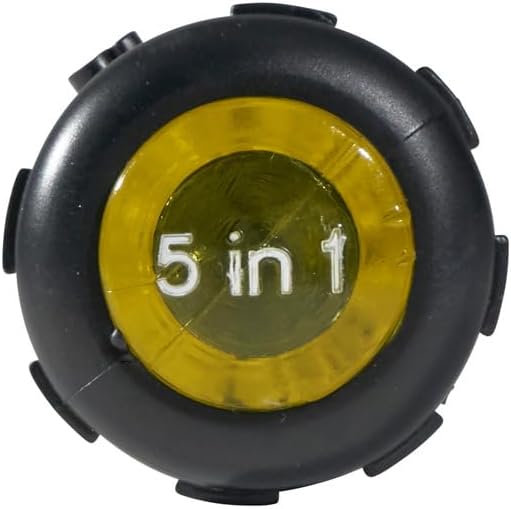 Klein Tools 32476 5-In-1 Multi-Bit Screwdriver / Nut Driver with 2 Slotted, 2 Philips, and 1 Nut Driver Tip