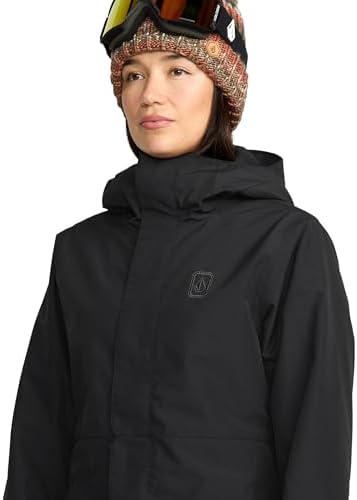 Volcom Women's Bolt Insulated Snowboard Jacket – 10k Waterproof, Eqs Fit, Zip Tech®