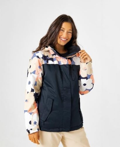 Roxy Snow Junior's Jetty Printed Regular Fit Snow Jacket