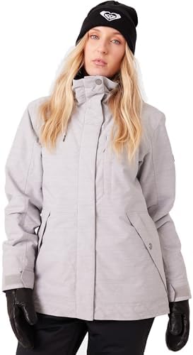 Roxy Women's Billie 10k Waterproof Insulated Snow Jacket – Tailored Ski-snowboard Jacket