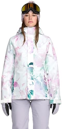 Volcom Women's Bolt Insulated Snowboard Jacket – 10k Waterproof, Eqs Fit, Zip Tech®