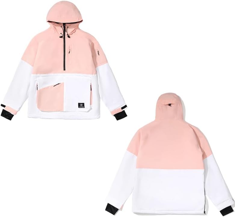 SNOWVERB Women Men Baggy Snow Ski Coat & Snowboard Jacket for Snowsports