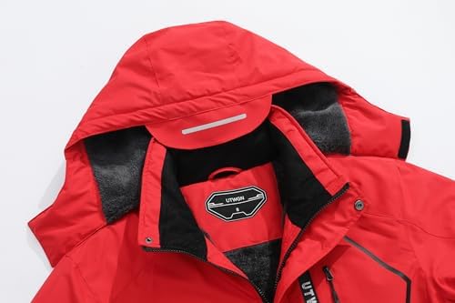 Men's Ski Jacket – Waterproof Warm Snow Coat