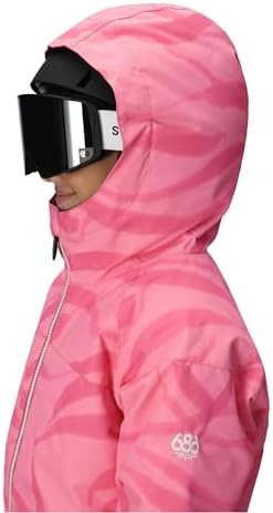 686 Girl's Athena Jacket - Insulated Coat with 2-Layer Fabric Design, Modern Fit and Taped Seams - Water & Weather Resistant