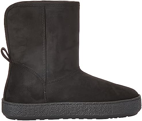 Amazon Essentials Women's Faux Fur Lined Shearling Boots, Pull-On Design